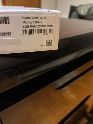 Xiaomi Redmi Note 14 5G Negro/Gris