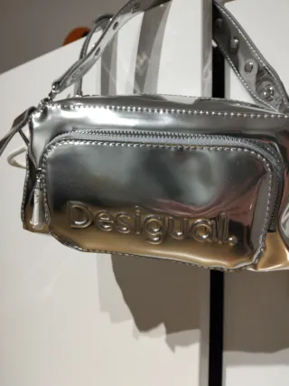 Bolso Desigual plateado
