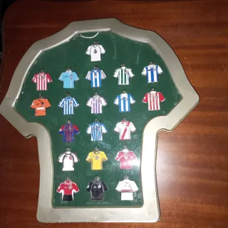 Lote llaveros camisetas fútbol
