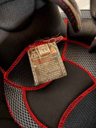 Casco LS2 Negro con funda Talla XS