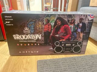 Boombox Reproductor CD Negro