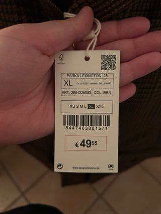 Chaqueta cuadros Alvaro Moreno