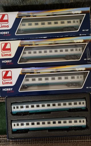 Lima Vagoni Eurofima XMPR HO 1:87