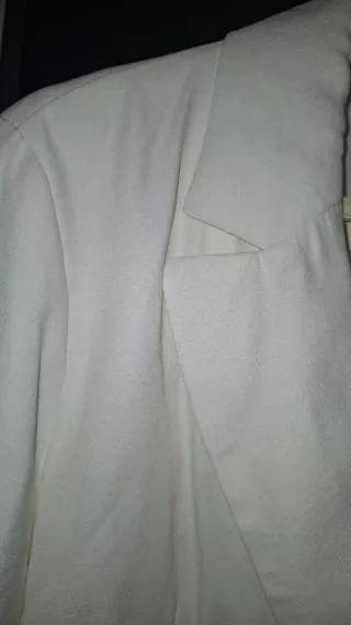 Blazer americana blanca