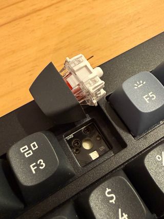 Keychron V1 75% Red Teclado Mecánico