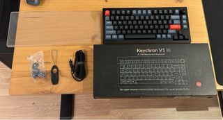 Keychron V1 75% Red Teclado Mecánico