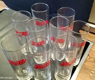 Vasos Pepsi Cola Vintage