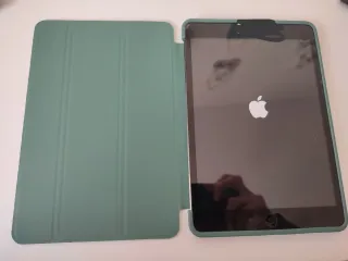 iPad Mini Verde/Gris con Funda