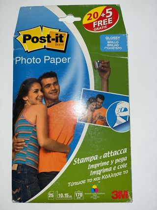 Pack Papel Fotográfico de distintas medidas