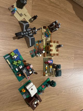 Set Lego Minecraft Assemblati