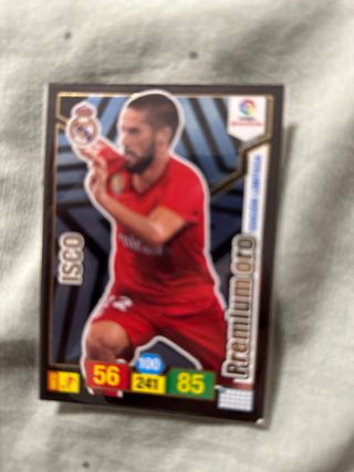 Cromos Premium Oro Isco y Marco Asensio