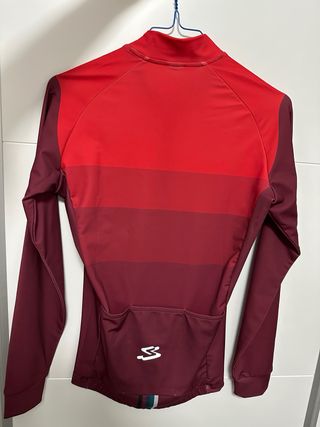 Maillot Spiuk Manga Larga Rojo