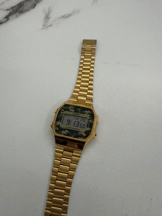 Reloj Casio Dorado Camuflaje