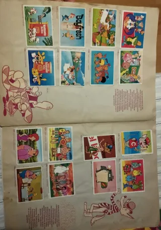 3 Álbumes Colección Dibujo Animado