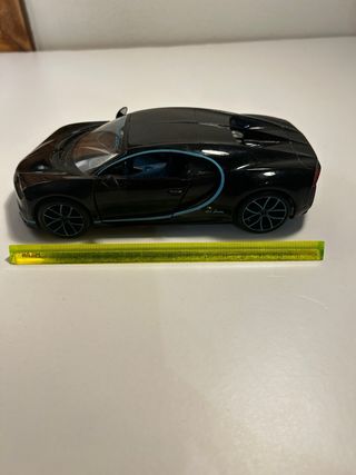 Coche Bugatti Chiron Juguete Negro