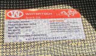 Kayak Surf Watertech Lucifer Fibra Carbono