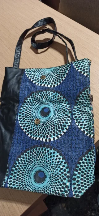 Bolso bandolera patchwork