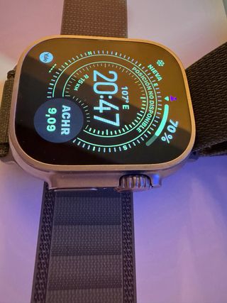 Apple Watch Ultra 94% batteria Titanio