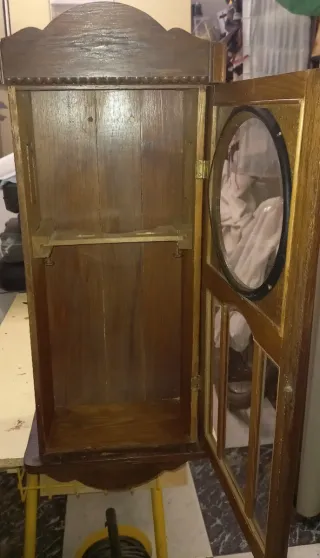 Caja de madera para reloj antiguo