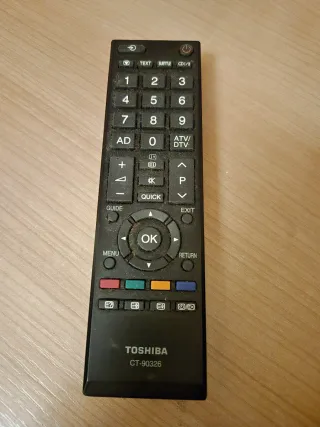 Pantalla Toshiba HD Negra de 22 pulgadas