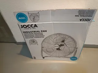 Ventilador Jocca Metálico Plateado