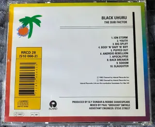 2 CDs Black Uhuru Reggae