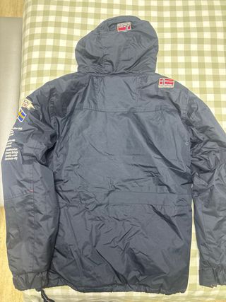 Abrigo Geographical Norway Azul