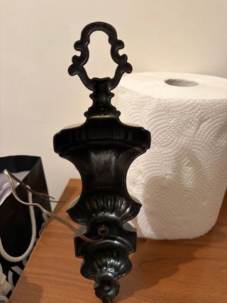 Applique vintage metallo e plastica