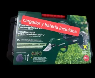 Tijera podar parkside 20 voltios