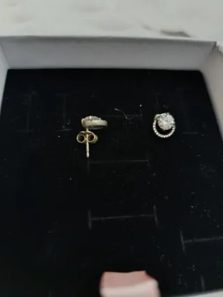 Pendientes Pandora Aro Circonitas Plata