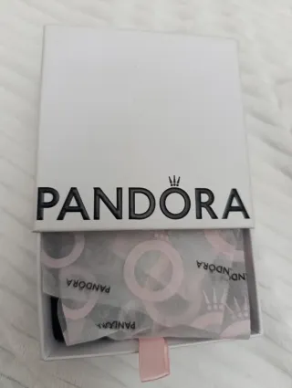 Pendientes Pandora Aro Circonitas Plata