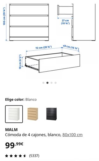 Comoda Malm ikea