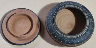 Portagioie terracotta stile greco