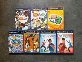 Pack 7 Juegos EyeToy + Cámara PS2