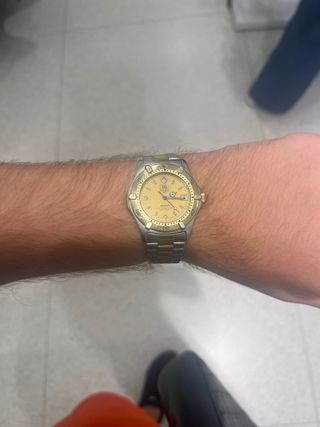 TAG Heuer Professional 2000 Oro/Plata