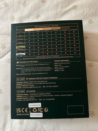 Depilatore Laser IGBT Oro/Verde