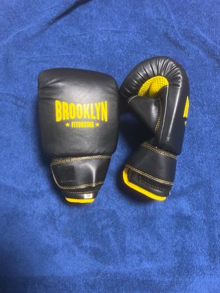 Guantes de Fitboxing Negros y Amarillos
