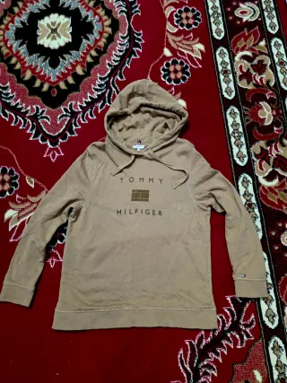 Felpa Tommy Hilfiger donna beige