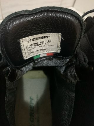 Scarponcino Crispi nero