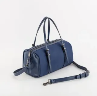 Borsa Carpisa bauletto blu nuova
