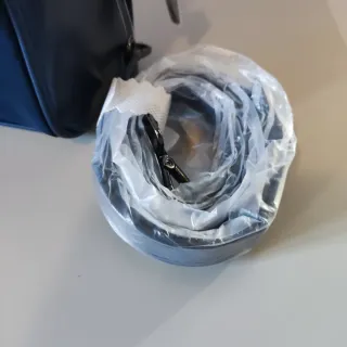 Borsa Carpisa bauletto blu nuova