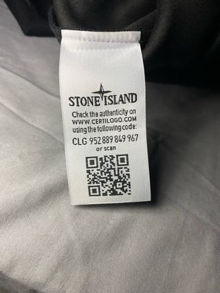Sudadera Stone Island Negra Talla S