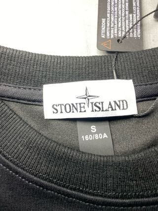 Sudadera Stone Island Negra Talla S