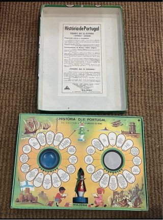 Antigo jogo Sabichão História de Portugal -Majora