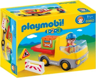-PLAYMOBIL® 1.2.3 referencia 6960 - Camión de cons