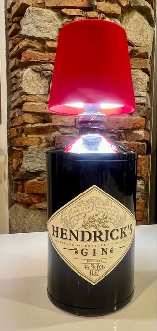 Lampada bottiglia Gin Hendrick's