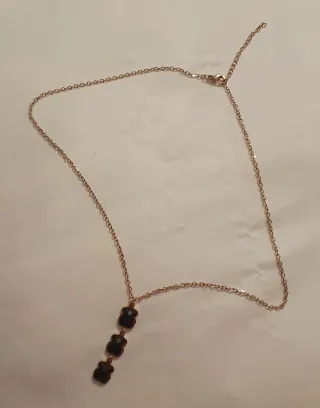 Colgante Tous Oso Negro Dorado