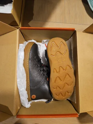 Botas Camper niño piel negra talla 32