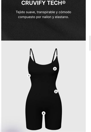 Faja Moldeadora Curvify Negra