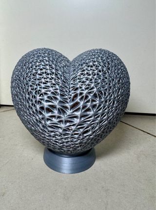 Lampada a forma di cuore